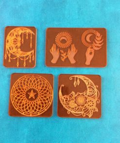 Texture Tips Stamps Southwest Tribal Quilt Set of 6 Small Stamp Set for  Polymer Clay and Mixed Media