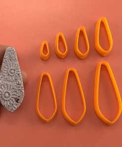 Heart’s Desire Earring Valentine's Day donut polymer clay earrings cutter  set